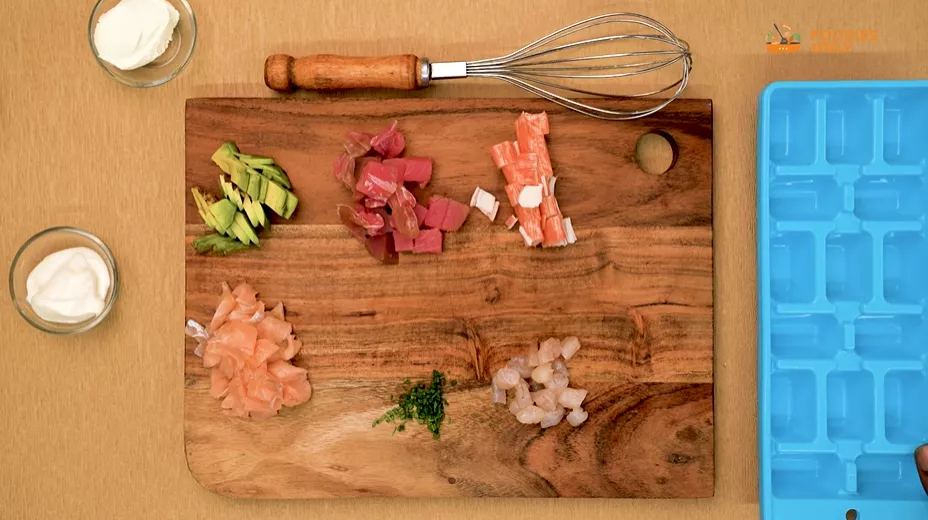 Ice Cube Sushi Recipe